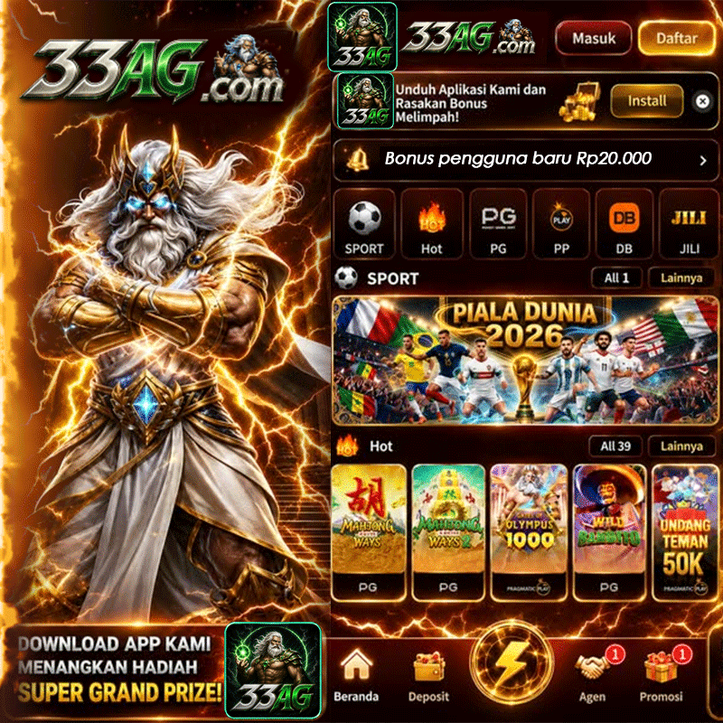 33AG - Situs Resmi 33ag Download App & Daftar Akun Mudah ⚡