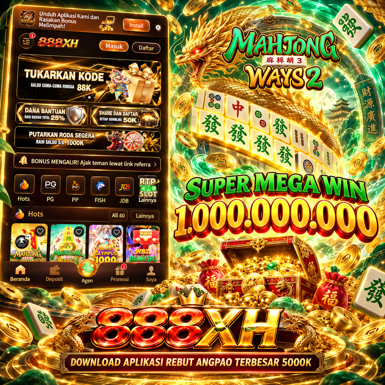 888XH - Download 888xh Terbaru